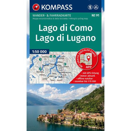 91 LAGO DI COMO - LAGO DI LUGANO