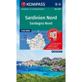 2497 SARDENIEN NORD (SET 4 CARTES) SARDAIGNE NORD