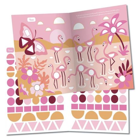 LES COULEURS - 1000 GOMMETTES FORME MES TOUT PREMIERS AUTOCOLLANTS