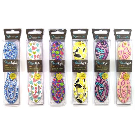 PRESENTOIR 12 LAMPES DE LECTURE FUN FLEXILIGHT