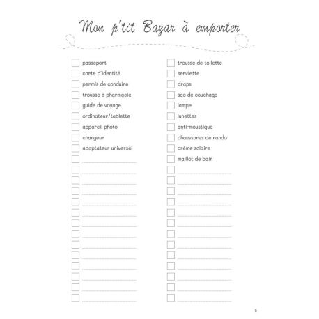 CARNET DE VOYAGES - MONDE