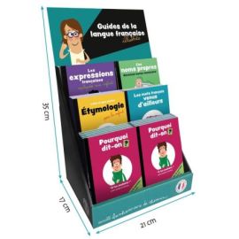 PLV PLEINE 27 EX GUIDES DE LA LANGUE FRANCAISE (5 TITRES)