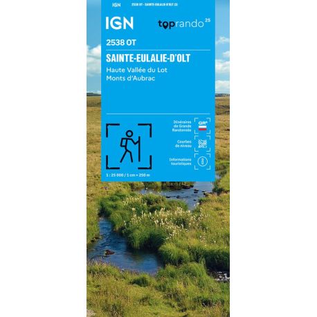 2538OT STE EULALIE D'OLT, HTE VALLEE DU LOT, MONTS D'AUBRAC