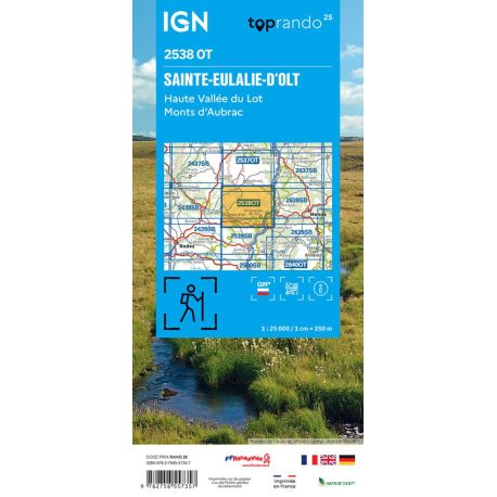 2538OT STE EULALIE D'OLT, HTE VALLEE DU LOT, MONTS D'AUBRAC