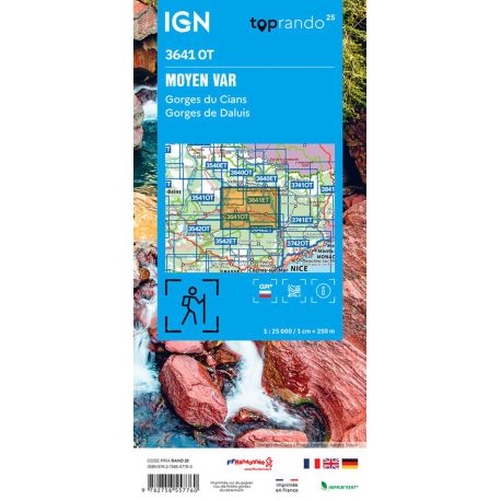 3641OT MOYEN-VAR GORGES DU CIANS - GORGES DU DALUIS