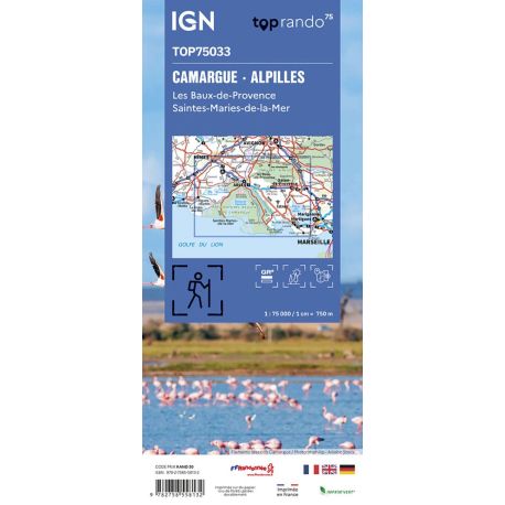 TOP75033 CAMARGUE - ALPILLES LES BAUX DE PROVENCE-SAINTES MARIE