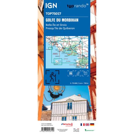 TOP75017 GOLFE DU MORBIHAN ILE DE GROIX BELLE ILE PRESQU'ILE DE QUIBE