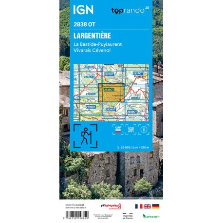 2838OT LARGENTIERE LA BASTIDE-PUYLAURENT - VIVARAIS