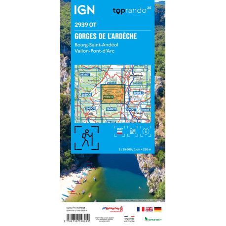 2939OT GORGES DE L'ARDECHE BOURG ST ANDEOL VALLON PONT D'ARC