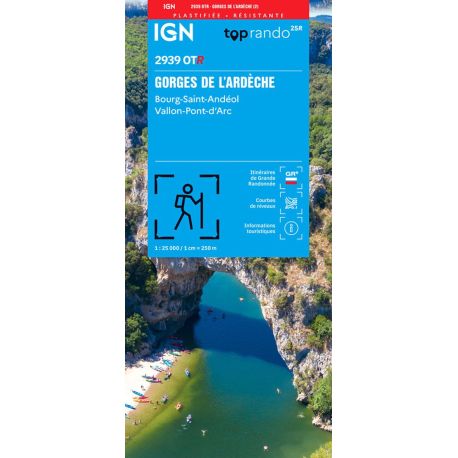 2939OTR GORGES DE L'ARDECHE BOURG-ST-ANDEOL VALLON-PONT-D'ARC
