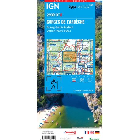 2939OTR GORGES DE L'ARDECHE BOURG-ST-ANDEOL VALLON-PONT-D'ARC