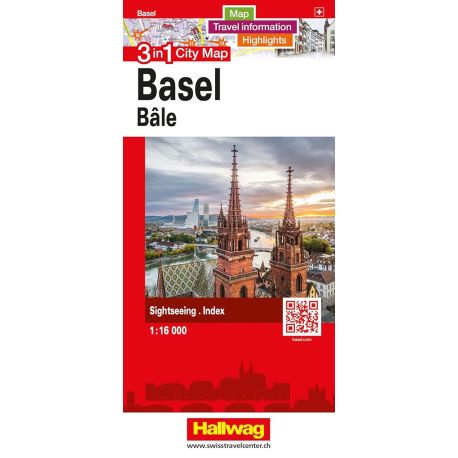 BASEL - BALE 3 IN 1 CITY MAP