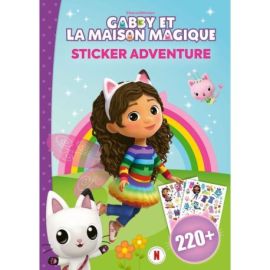 STICKERS ADVENTURE - LES AMIS - GABBY ET LA MAISON MAGIQUE