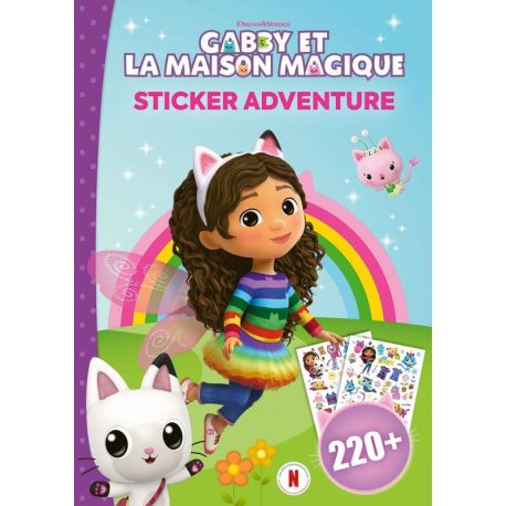 STICKERS ADVENTURE - LES AMIS - GABBY ET LA MAISON MAGIQUE