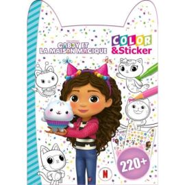 COLOR & STICKER -1 -LES AMIS - GABBY ET LA MAISON MAGIQUE