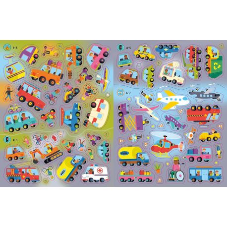 STICKERS - VÉHICULES ET ENGINS + DE 350 STICKERS