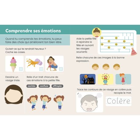 MON CAHIER DU BIEN-ÊTRE LIVRE EFFACABLE