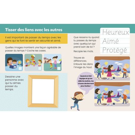 MON CAHIER DU BIEN-ÊTRE LIVRE EFFACABLE