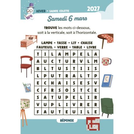 MON PREMIER CALENDRIER D'ECOLE 2026-2027