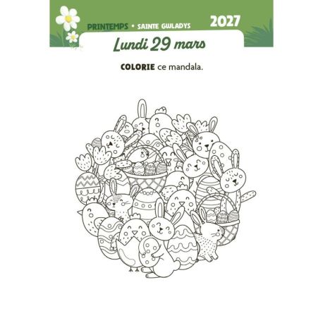 MON PREMIER CALENDRIER D'ECOLE 2026-2027