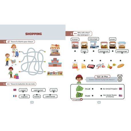 ALIMENTATION - J'APPRENDS L'ANGLAIS EN JOUANT