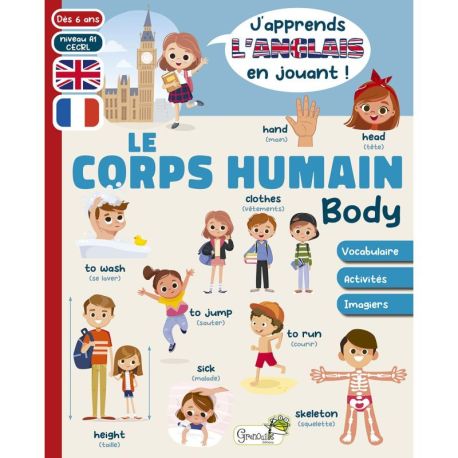 CORPS HUMAIN - J'APPRENDS L'ANGLAIS EN JOUANT