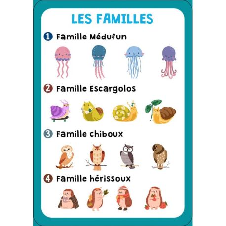 ATTRAPE-FAMILLES JEU 7 FAMILLES