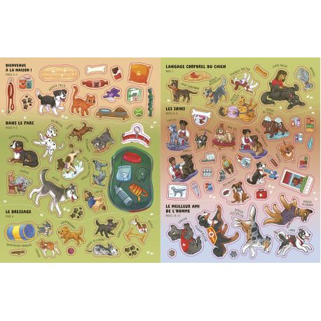 CAHIER DE STICKERS CHIENS : TOUT CE QUE TU DOIS SAVOIR