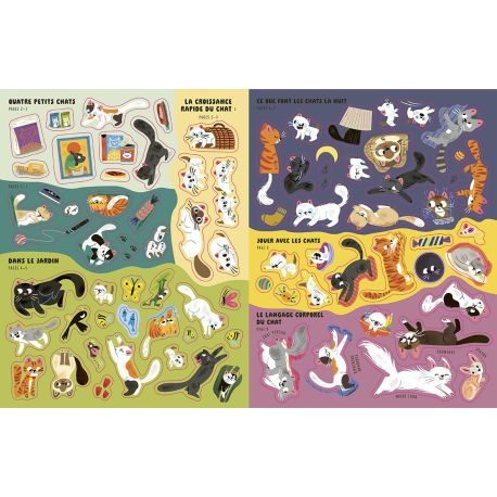 CAHIER DE STICKERS CHATS : TOUT CE QUE TU DOIS SAVOIR