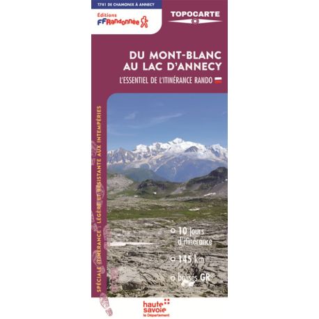 GR96 DU MONT-BLANC AU LAC D'ANNECY T741