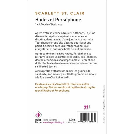 HADES ET PERSEPHONE - TOME 1 - A TOUCH OF DARKNESS