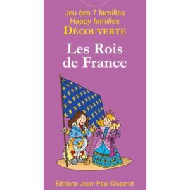 LES ROIS DE FRANCE - JEU 7 FAMILLES DÉCOUVERTE