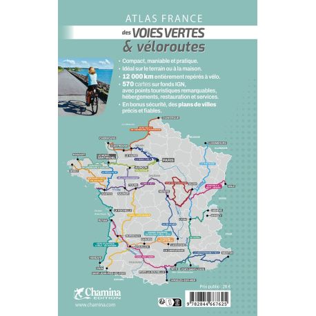 ATLAS FRANCE DES VOIES VERTES ET VÉLOROUTES