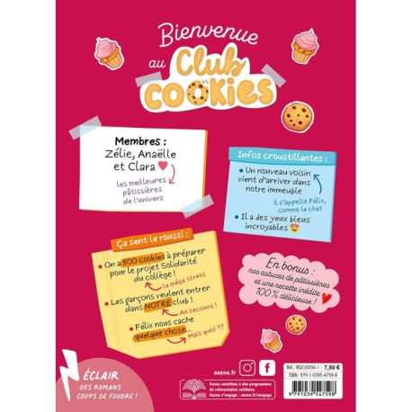 LA RECETTE DU SUCCES - TOME 01 - CLUB COOKIES