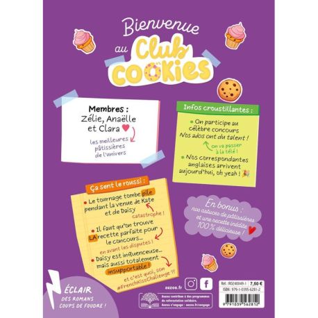 CHEESECAKE ET PROJECTEURS - TOME 03 CLUB COOKIES