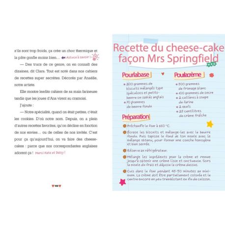 CHEESECAKE ET PROJECTEURS - TOME 03 CLUB COOKIES