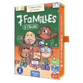 JEU DE 7 FAMILLES - À L'ÉCOLE