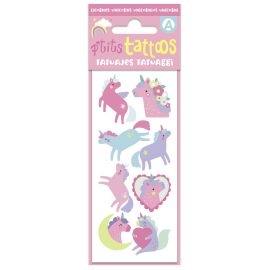 P'TITS TATTOOS - LICORNES - 10 TATTOOS