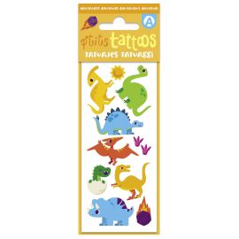 P'TITS TATTOOS - DINOSAURES - 10 TATTOOS