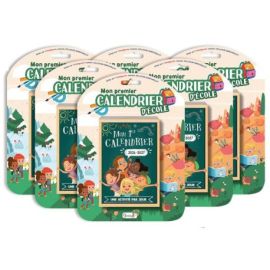 PACK 6EX MON PREMIER CALENDRIER D'ECOLE 2026-2027