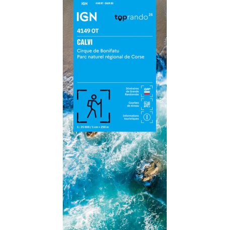 4149OT CALVI - CIRQUE DE BONIFATU PNR DE CORSE