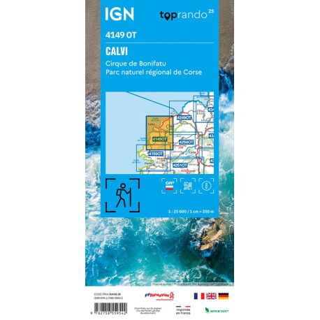 4149OT CALVI - CIRQUE DE BONIFATU PNR DE CORSE
