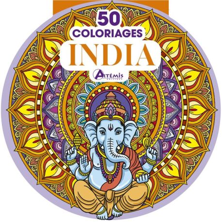 INDIA - 50 COLORIAGES