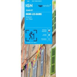 3340ET DIGNE-LES-BAINS, SISTERON LES MEES / RECTO