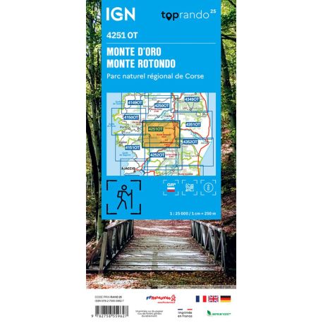 4251OT MONTE D'ORO - MONTE ROTONDO PNR DE CORSE
