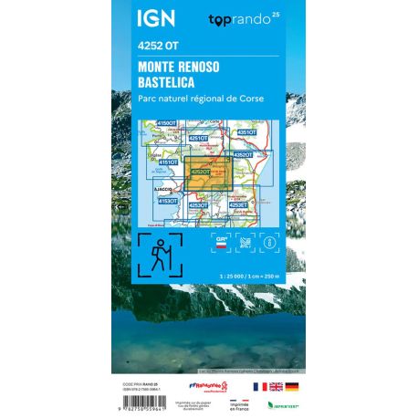 4252OT MONTE RENOSO PNR DE CORSE