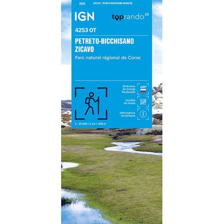 4253OT PETRETO BICCHISANO - ZICAVO PNR DE CORSE