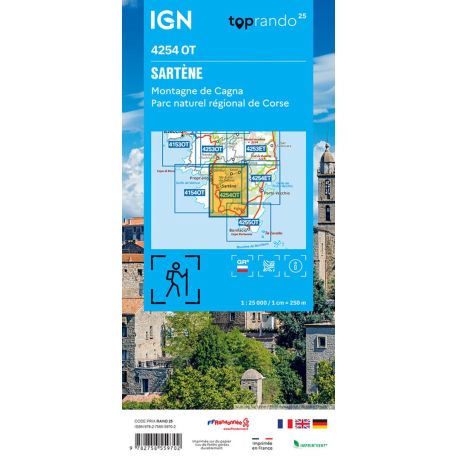 4254OT SARTENE - MONTAGNE DE CAGNA PNR DE CORSE