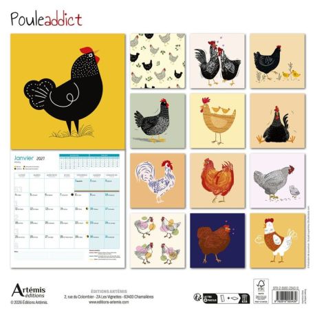 CALENDRIER POULEADDICT 2027