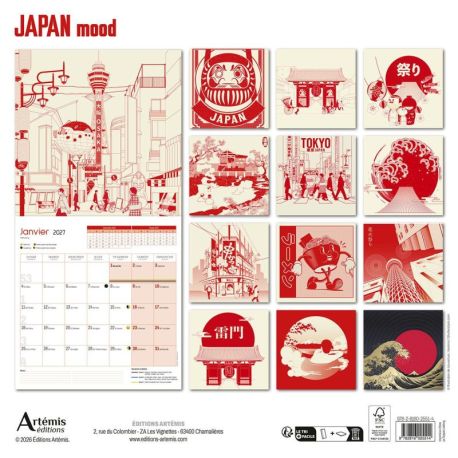 CALENDRIER JAPAN MOOD 2027